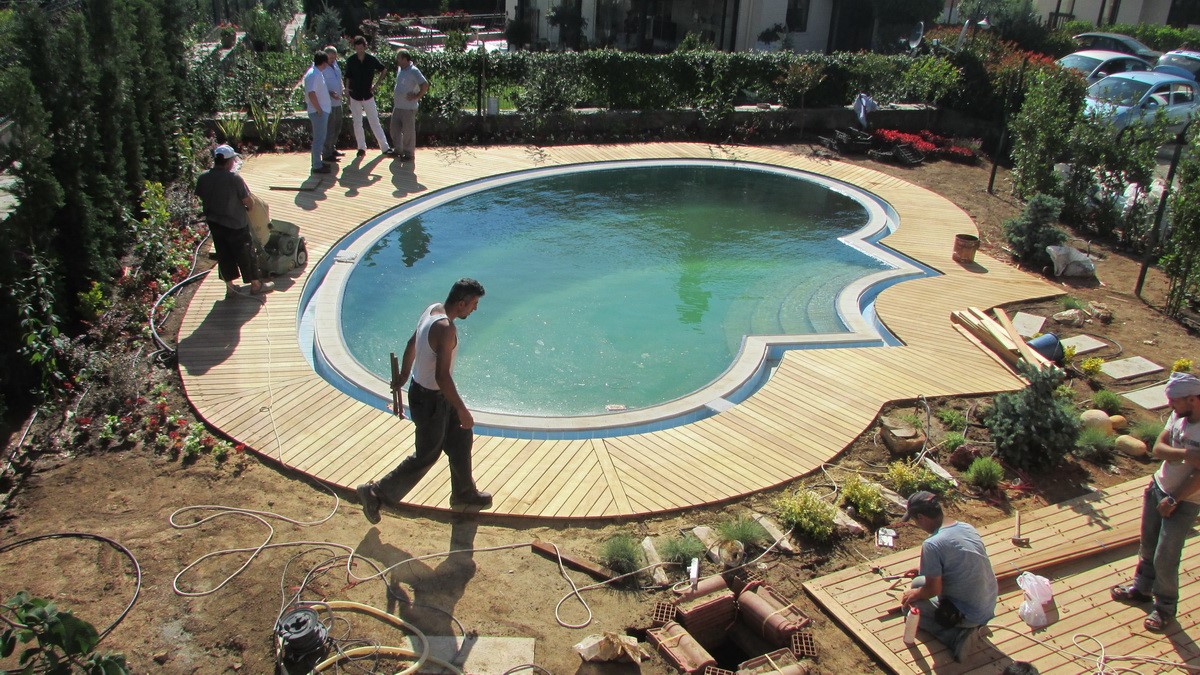 İROKO AHŞAP DECK UYGULAMA